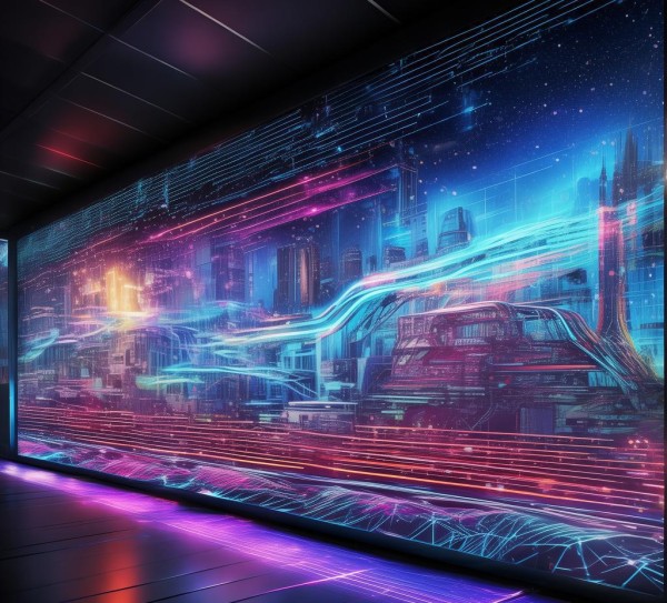 3D科技动态墙纸效果，未来视觉盛宴