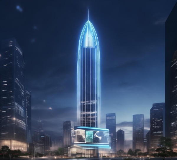 华顺科技开发公司，创新与发展的象征